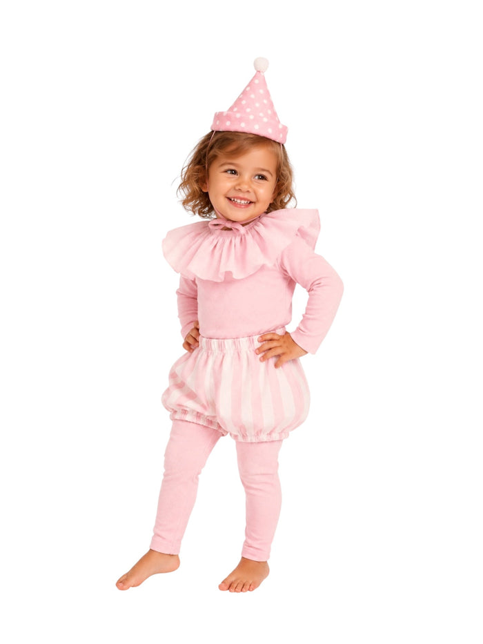 Pink Clown Halloween Costume