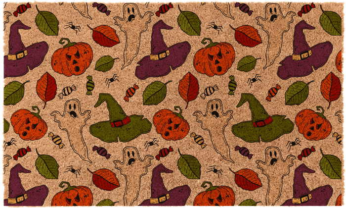 Halloween Pattern Witch