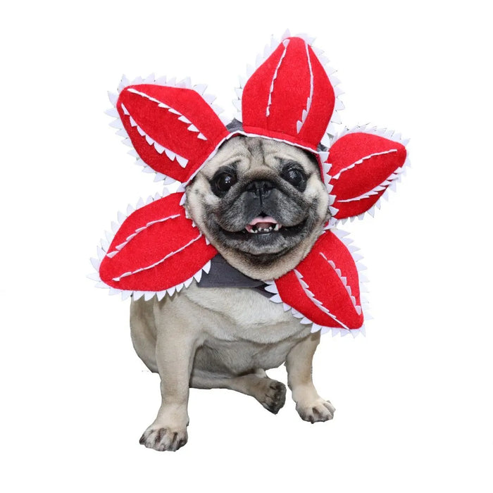 Pet Hat Demogorgon Cosplay Props Accessories Headwear Soft Kitten Halloween/Christmas Present