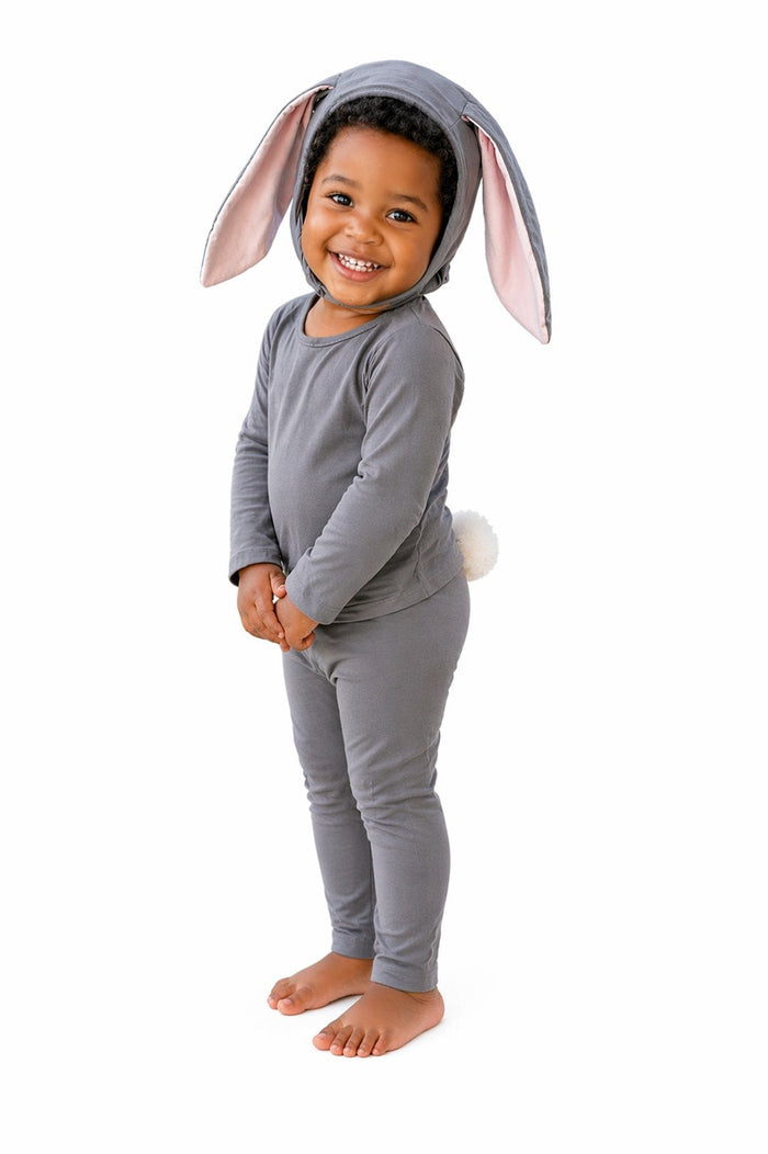 Grey Bunny Halloween Costume