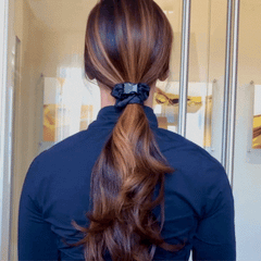Fall Essentials - 3-Pack Autumn Halloween Buckle Scrunchies - No Snagging, No Tangles