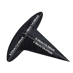 Black Wizard Hat for Adults | Halloween Magic Costume Accessory