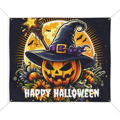 DipaliZ Spooky Matte Vinyl Banner - Halloween Decor