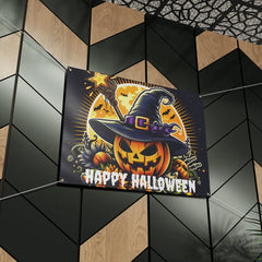 DipaliZ Spooky Matte Vinyl Banner - Halloween Decor