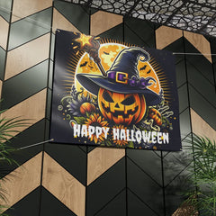 DipaliZ Spooky Matte Vinyl Banner - Halloween Decor