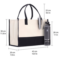 Halloween Trick or Treat Tote Bag Halloween Tote Bag for Kids Halloween Gift Halloween Candy Bag Halloween Doodles Cute Canvas Tote Bag