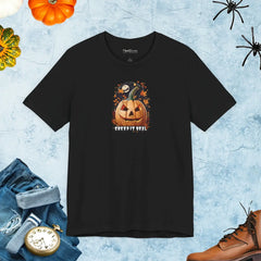 DipaliZ Creep it Real Unisex Jersey Short Halloween Tee
